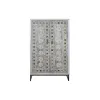 Skapītis DKD Home Decor Pelēks Balts Mango koks (90 x 38 x 150 cm)