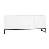 TV mēbeles DKD Home Decor Balts Bēšs Pelēks Daudzkrāsains Keramika Mango koks 130 x 40 x 56 cm