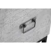 Arkku DKD Home Decor Keraminen Harmaa Valkoinen Mangopuu (116 x 40 x 50 cm)