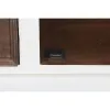 Sivupöytä DKD Home Decor Valkoinen Tummanruskea Mangopuu 180 x 46 x 83 cm