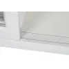 Sivupöytä DKD Home Decor Valkoinen Harmaa Tummanruskea Kristalli Mangopuu 165 x 45,7 x 105,4 cm