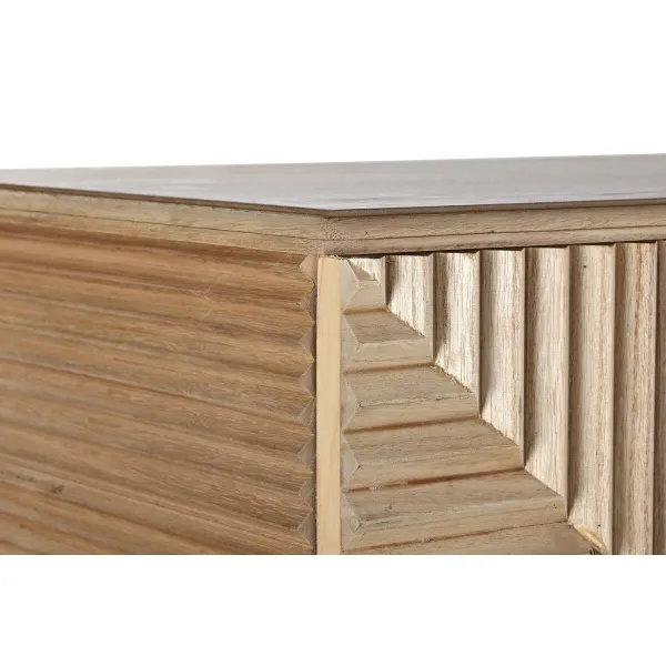 Sideboard DKD Home Decor Golden Light brown Paolownia wood MDF Wood 100 x 44 x 118 cm
