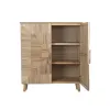 Sideboard DKD Home Decor Golden Light brown Paolownia wood MDF Wood 100 x 44 x 118 cm