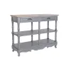 Sideboard DKD Home Decor Grey Natural Paolownia wood MDF Wood 117 x 39 x 89 cm
