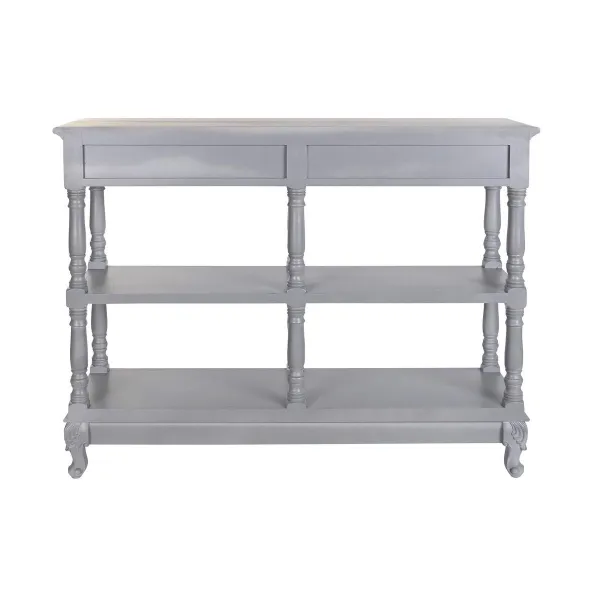 Indauja DKD Home Decor Pilka Natūralus Paulovnijos mediena Medžio MDF 117 x 39 x 89 cm