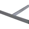 Pusdienu galds DKD Home Decor Pelēks Dabisks Koks Paulovnijas koks Koks MDF 161.5 x 81.5 x 78 cm 161,5 x 81,5 x 78 cm