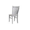 Valgomojo kėdė DKD Home Decor 40 x 42 x 94,5 cm Natūralus Pilka