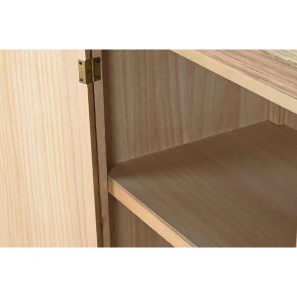 Sivupöytä DKD Home Decor Vaaleanruskea Mäntypuu Puu MDF 120 x 40 x 80 cm