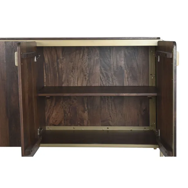 Indauja DKD Home Decor Ruda Plienas Mango mediena 160 x 40 x 81 cm