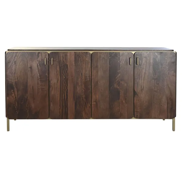 Indauja DKD Home Decor Ruda Plienas Mango mediena 160 x 40 x 81 cm