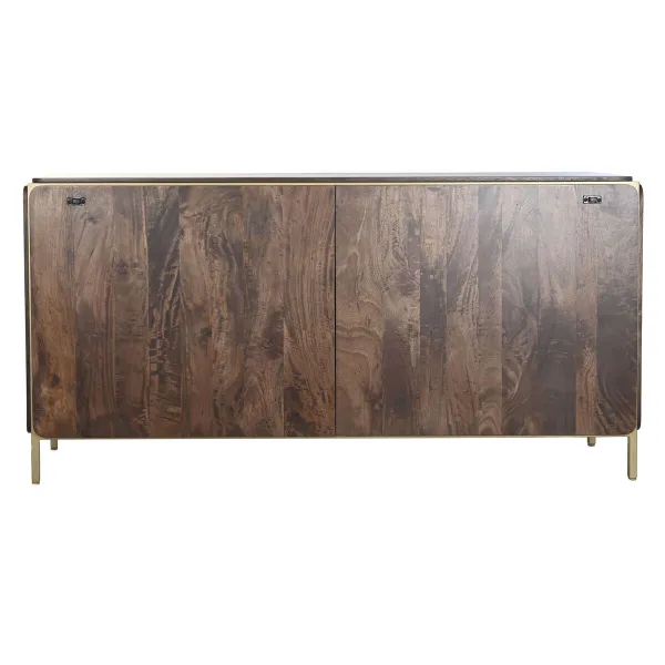 Indauja DKD Home Decor Ruda Plienas Mango mediena 160 x 40 x 81 cm