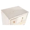 Kumode DKD Home Decor Egle Dabisks Kokvilna Balts (48 x 35 x 89 cm)