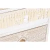 Тумба с ящиками DKD Home Decor Ель Натуральный Хлопок Белый (48 x 35 x 89 cm)