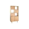 Полка DKD Home Decor Позолоченный Натуральный Древесина манго 90 x 40 x 180 cm