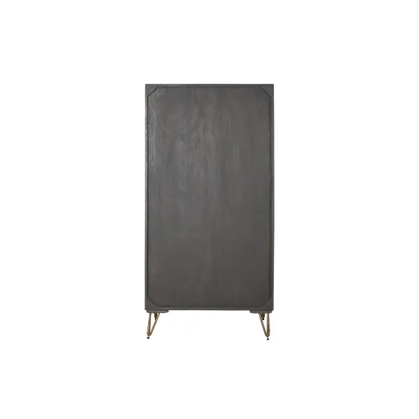 Spintelė DKD Home Decor Ruda Metalinis Mango mediena 70 x 45 x 142 cm