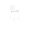 Jakkara DKD Home Decor Musta Metalli Valkoinen polypropeeni (52,5 x 49 x 104 cm)