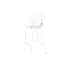 Taburetė DKD Home Decor Juoda Metalinis Balta polipropileno (52,5 x 49 x 104 cm)
