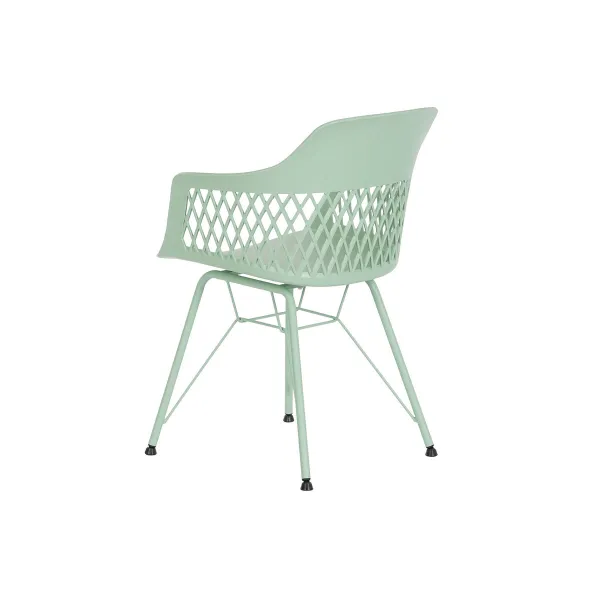 ēdamistabas krēsls DKD Home Decor 57 x 57 x 80,5 cm Zaļš