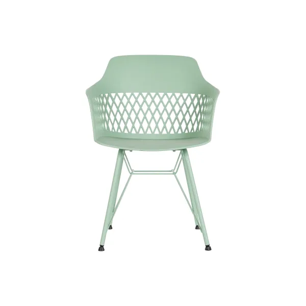 Valgomojo kėdė DKD Home Decor 57 x 57 x 80,5 cm Žalia