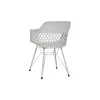 Ruokatuoli DKD Home Decor Vaaleanharmaa 57 x 57 x 80,5 cm