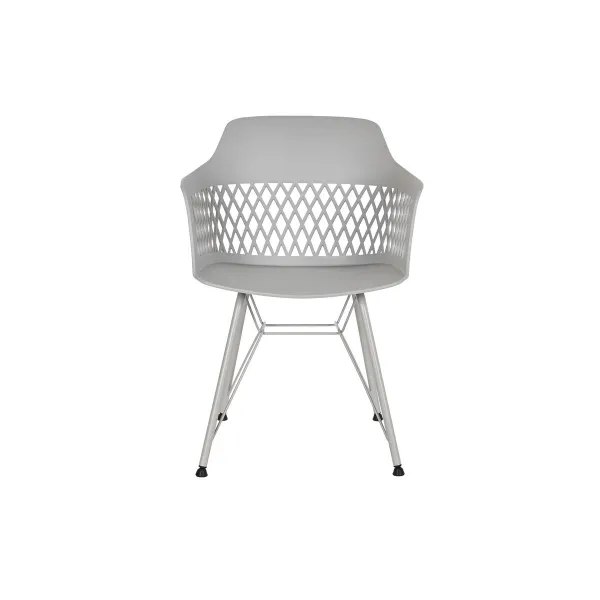 Обеденный стул DKD Home Decor Светло-серый 57 x 57 x 80,5 cm