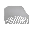 Ruokatuoli DKD Home Decor Vaaleanharmaa 57 x 57 x 80,5 cm