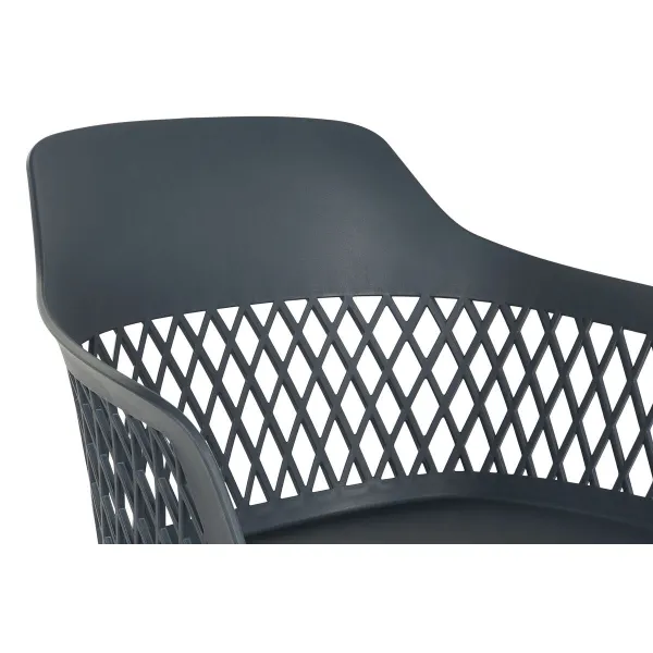 ēdamistabas krēsls DKD Home Decor Zils Tumši Zils 57 x 57 x 80,5 cm