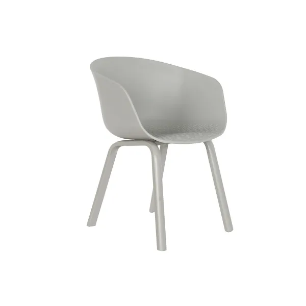 ēdamistabas krēsls DKD Home Decor Gaiši pelēks 56 x 58 x 78 cm 60 x 55 x 78 cm