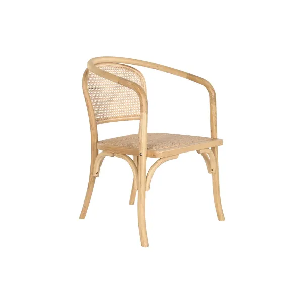 ēdamistabas krēsls DKD Home Decor Dabisks 53 x 54 x 80 cm