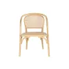 ēdamistabas krēsls DKD Home Decor Dabisks 53 x 54 x 80 cm