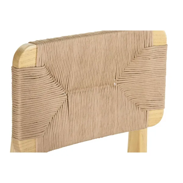 Valgomojo kėdė DKD Home Decor Natūralus 42 x 41 x 80 cm 42 x 47 x 80 cm 42 x 50 x 81 cm