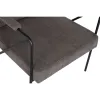 Nojatuoli DKD Home Decor Harmaa Metalli Polyesteri (64 x 69,5 x 76 cm)