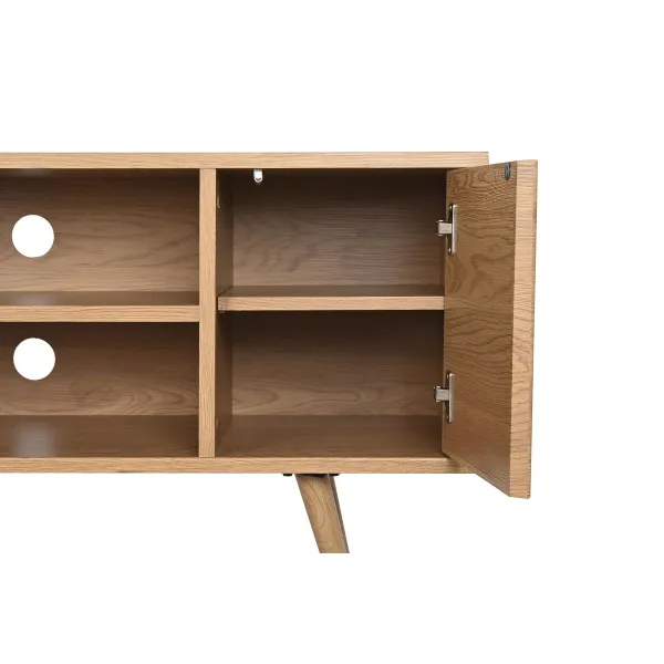ТВ шкаф DKD Home Decor Натуральный Металл Деревянный MDF 120 x 40 x 57 cm