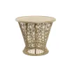 Вспомогательный стол DKD Home Decor Светло-коричневый Бамбук 60 x 60 x 52 cm