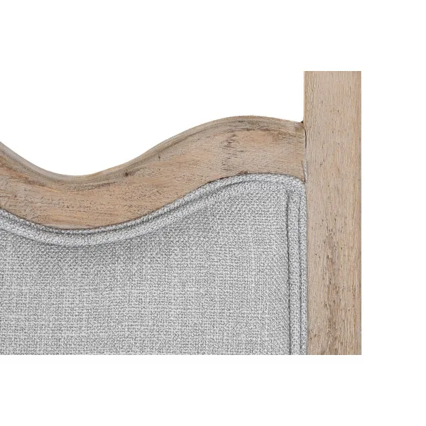 Fotelis DKD Home Decor 66 x 70 x 88 cm 70 x 73 x 88 cm Eglė Šviesiai rudas Šviesiai pilka