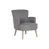 Кресло DKD Home Decor Ель полиэстер Темно-серый (66 x 70 x 88 cm)