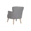 Кресло DKD Home Decor Ель полиэстер Темно-серый (66 x 70 x 88 cm)
