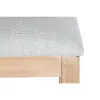 Valgomojo kėdė DKD Home Decor Eglė Poliesteris Šviesiai pilka (46 x 61 x 86 cm)