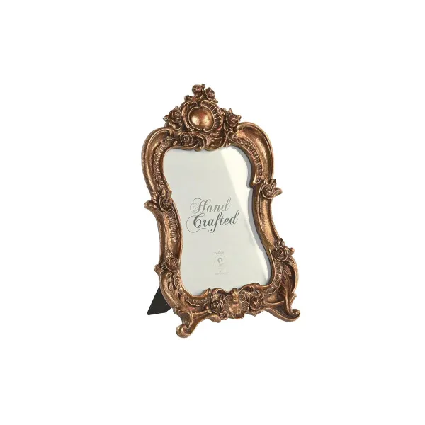 Фото рамка DKD Home Decor 17,5 x 2 x 28 cm Позолоченный Смола