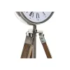 Stalinis laikrodis DKD Home Decor Sidabras Natūralus