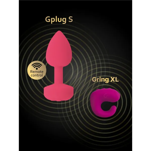 Gplug Small Neon Rose Fun Toys 10165