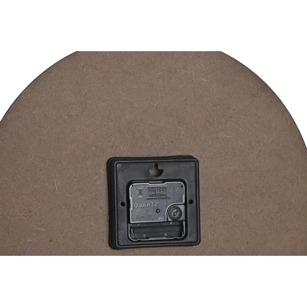 Настенное часы DKD Home Decor Разноцветный Цветы Деревянный MDF (34 x 4 x 34 cm) (3 штук)