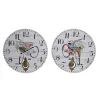 Seinäkello DKD Home Decor Polkupyörä Metalli Monivärinen Puu MDF (2 osaa) (58 x 4 x 58 cm)