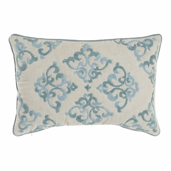 Cushion cover DKD Home Decor 60 x 1 x 40 cm Blue Traditional