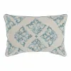 Spilvendrāna DKD Home Decor 60 x 1 x 40 cm Zils Tradicionāls