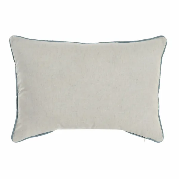 Spilvendrāna DKD Home Decor 60 x 1 x 40 cm Zils Tradicionāls