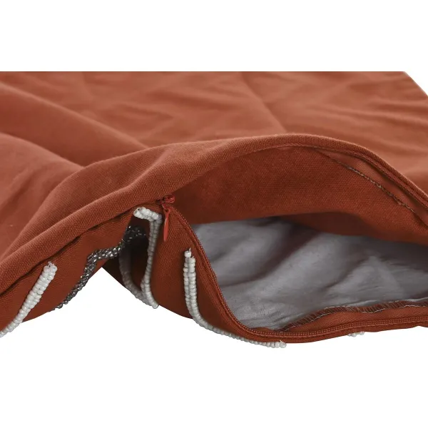 Spilvendrāna DKD Home Decor 60 x 1 x 40 cm Terakota Ģeometrisks