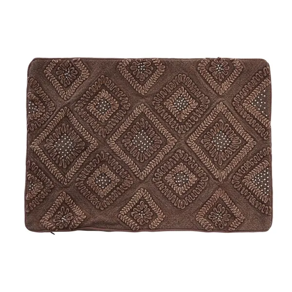 Padjakate DKD Home Decor 60 x 1 x 40 cm Pruun Rombid