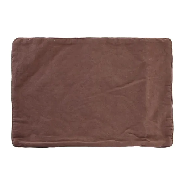 Spilvendrāna DKD Home Decor 60 x 1 x 40 cm Brūns Rombs