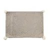 Cushion cover DKD Home Decor 60 x 1 x 40 cm Grey